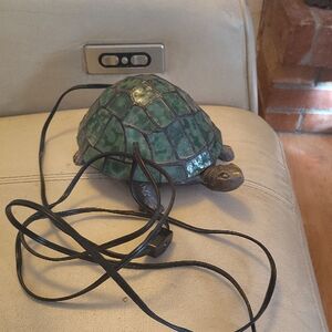 Green Turtle Reptile Lamp